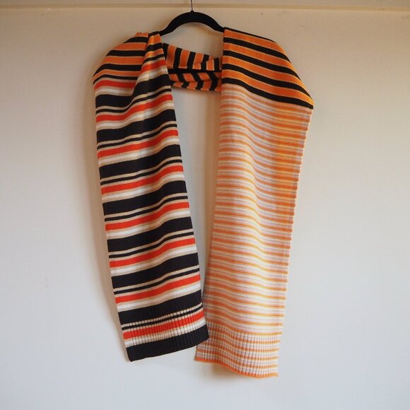 Marni Accessories - 🧡 Marni + Uniqlo Striped 100% Cashmere Scarf - 77 Inches